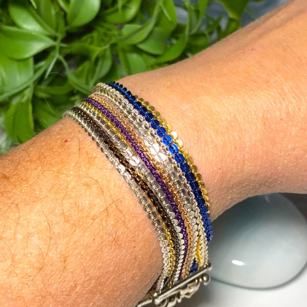 🪷 Milos Italian 925 Silver Chain Bracelet 🪷